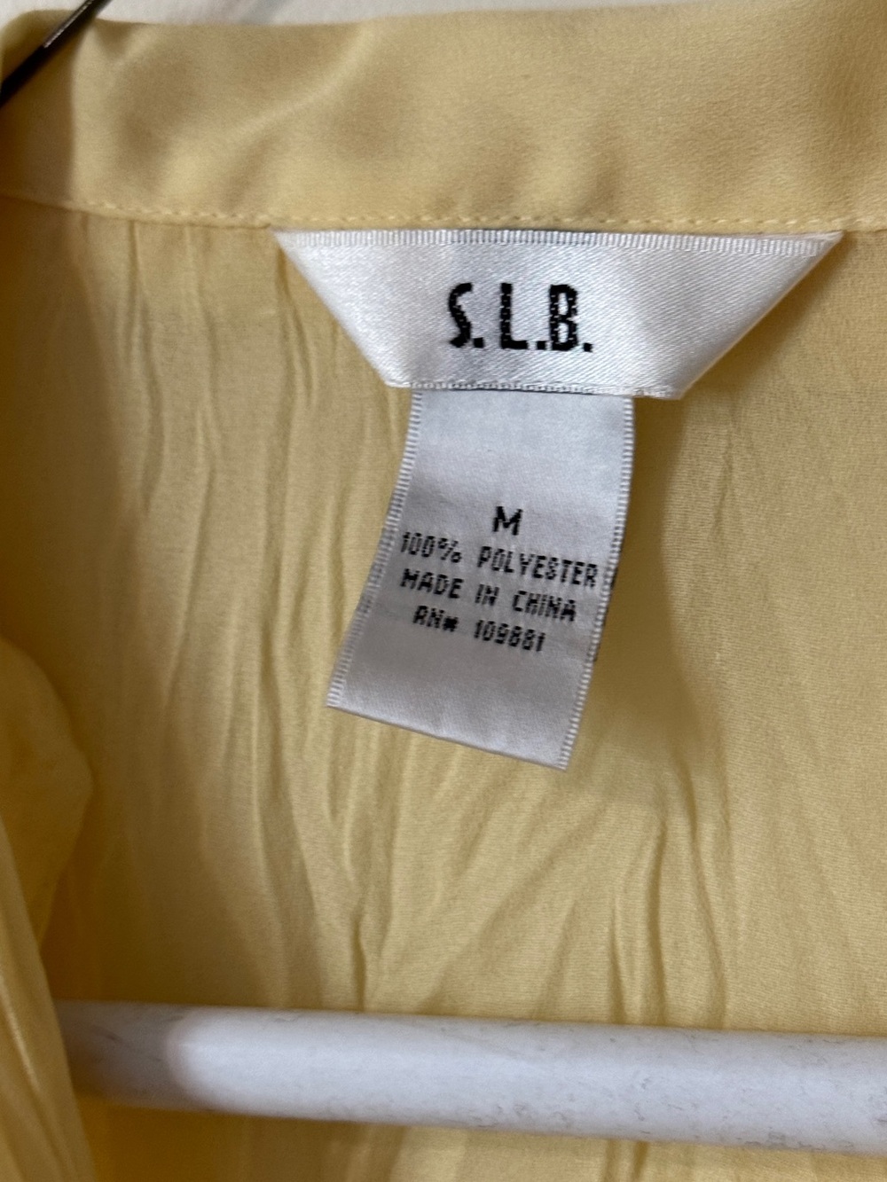 Vintage Y2K Ruffle and Lace Sheer Lemonade Yellow Blouse - Picture 3 of 9